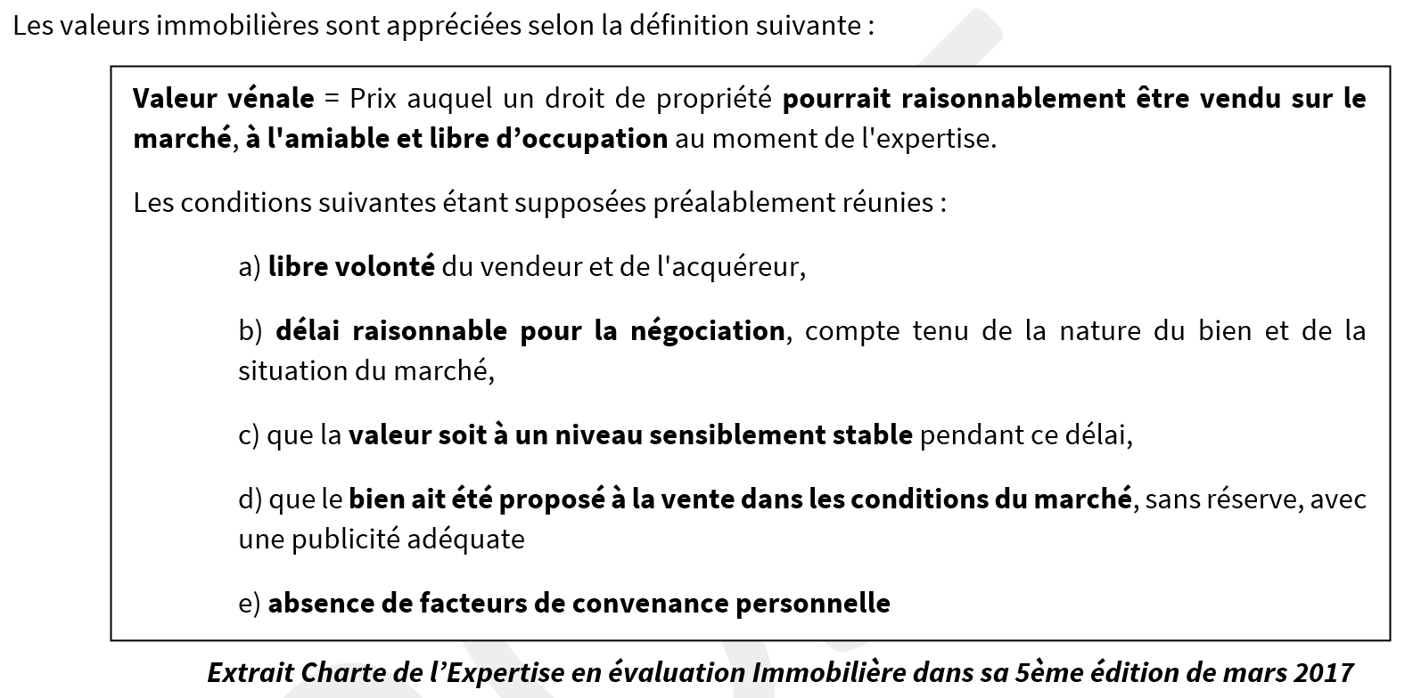 L’évaluation patrimoniale contenu